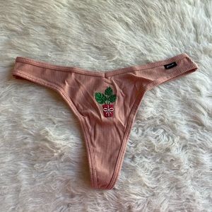 VS PINK blush color plant image 🪴 thong
